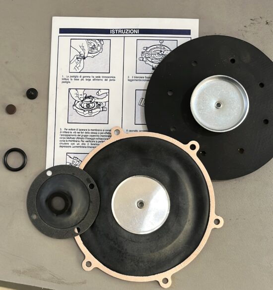 Diaphragms & Repair Kits - P2000